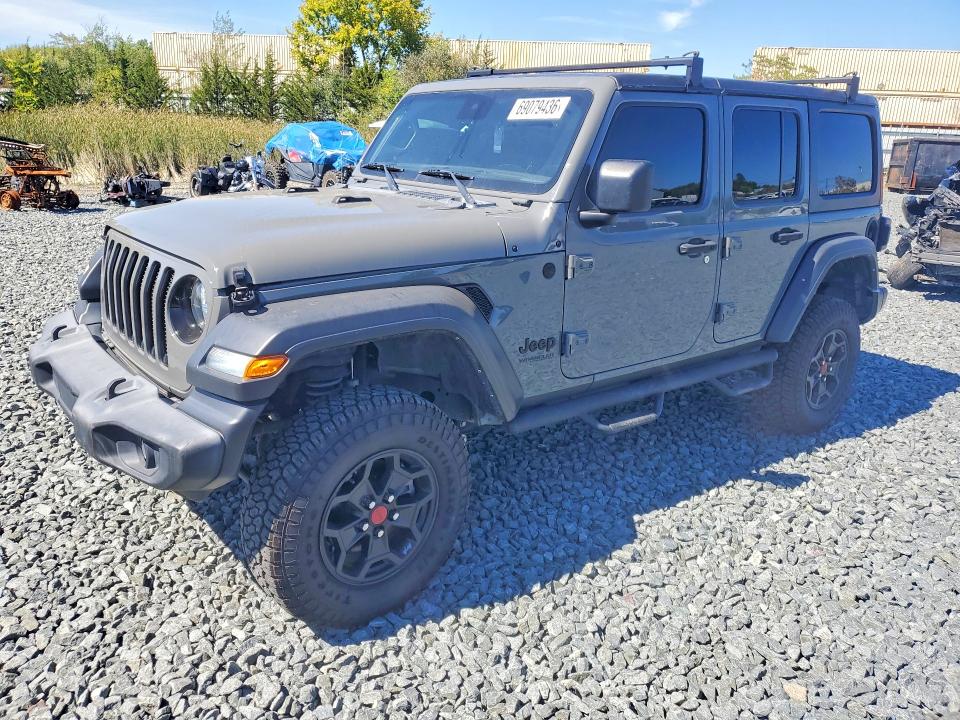 69079436 :رقم المزاد ، 1C4HJXDG9NW103809         vin ، 2022 Jeep Wrangler Unlimited مزاد بيع