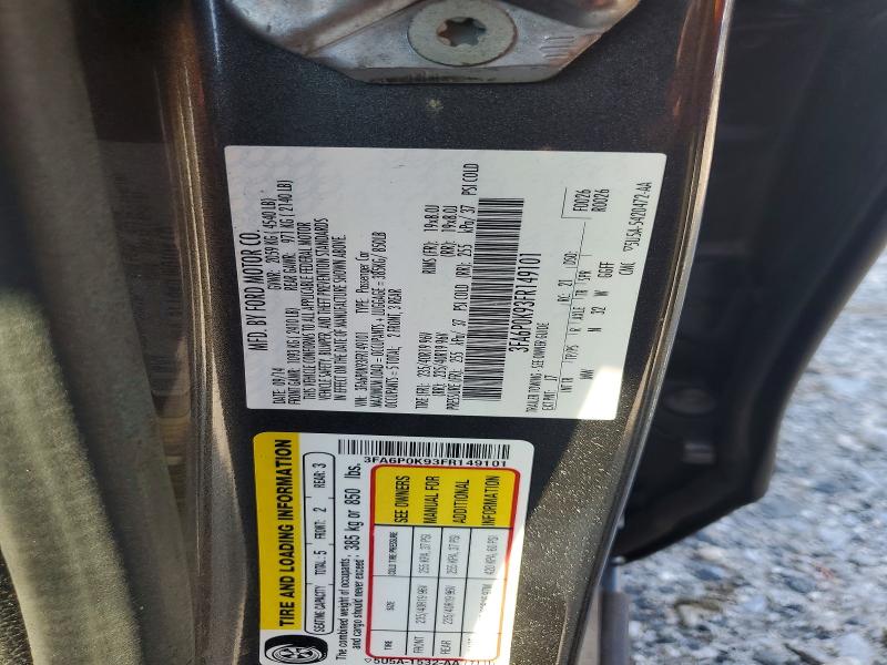 Продажа на аукционе авто 2015 Ford Fusion, vin: 3FA6P0K93FR149101, номер лота: 69913276