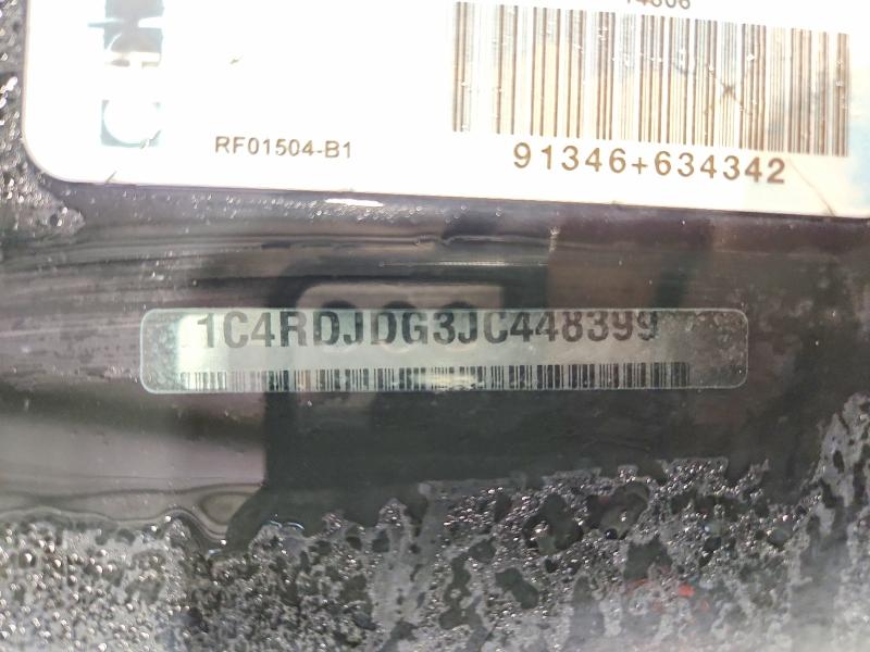 Aukcja sprzedaży 2018 Dodge Durango, vin: 1C4RDJDG3JC448399, numer aukcji: 68493586