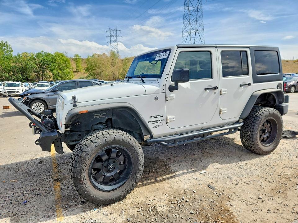 Продажа на аукционе авто 2012 Jeep Wrangler Unlimited, vin: 1C4BJWDG4CL282887, номер лота: 68437436