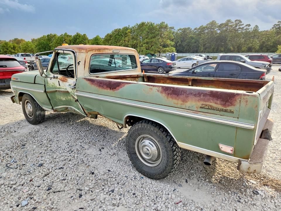 Продаж на аукціоні авто 1968 Ford F-250, vin: F25YKD30442, номер лоту: 69587996