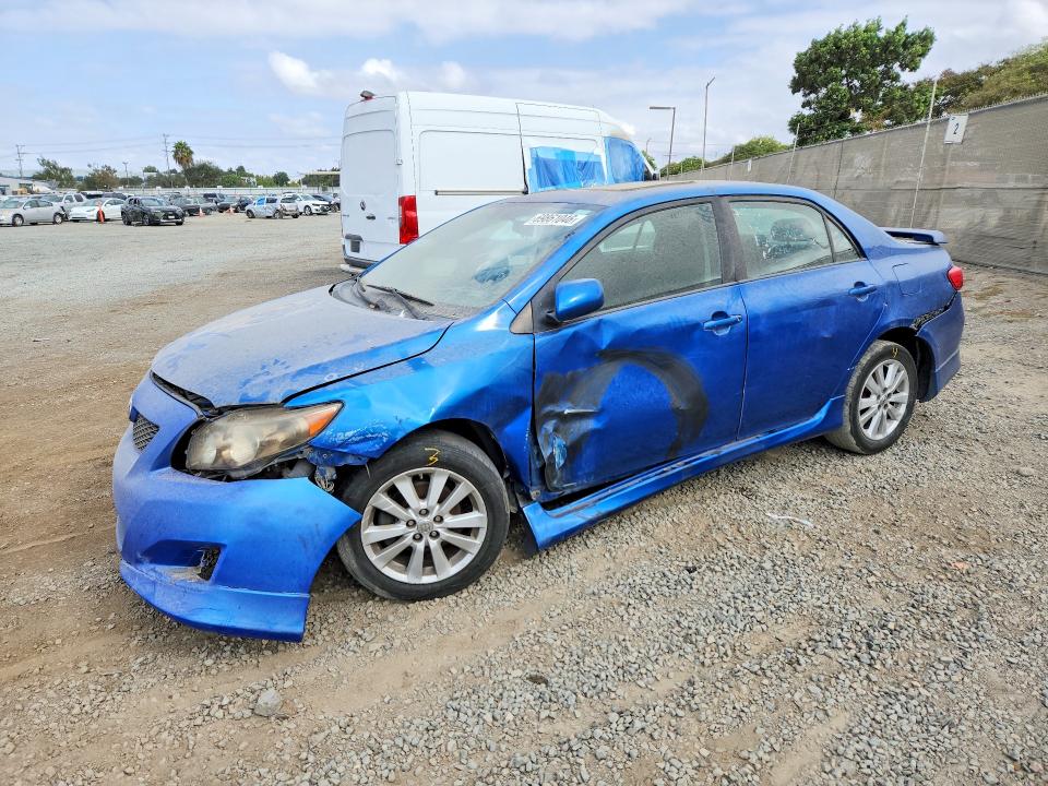 69861046 :رقم المزاد ، 2T1BU4EE6AC229539 vin ، 2010 Toyota Corolla مزاد بيع