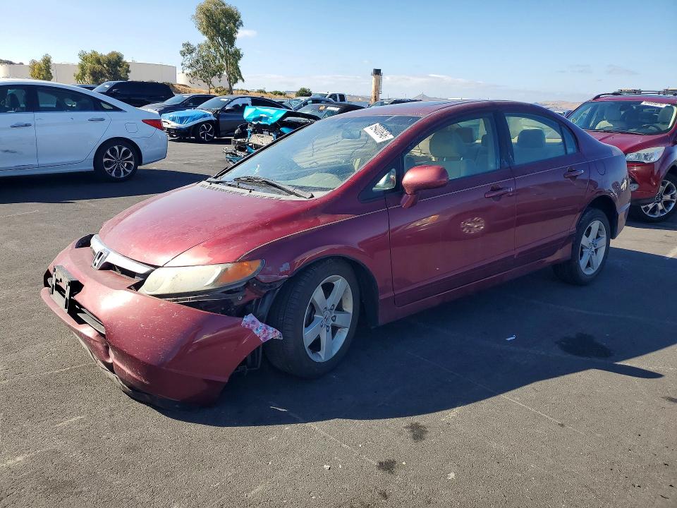2008 Honda Civic მანქანა იყიდება აუქციონზე, vin: 1HGFA16898L063491, აუქციონის ნომერი: 69400646