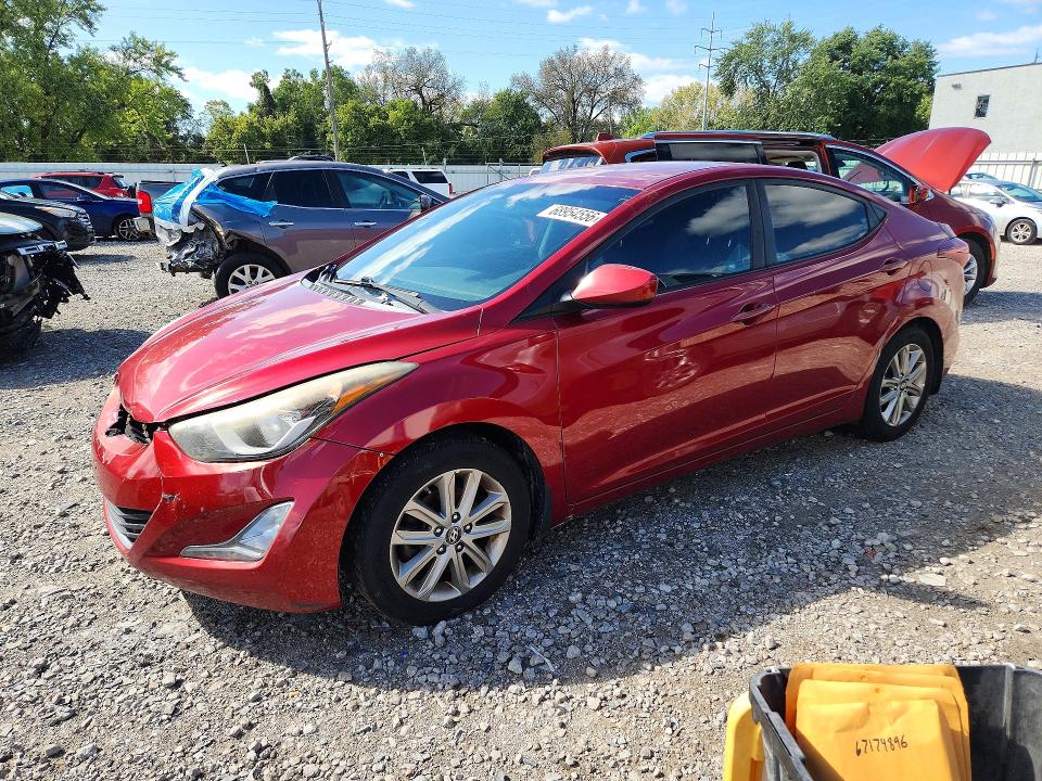 Aukcja sprzedaży 2016 Hyundai Elantra, vin: 5NPDH4AE1GH661528        , numer aukcji: 68954556