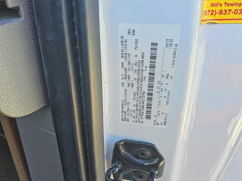 69081066 :رقم المزاد ، 1FTEX1CB5JKC72750 vin ، 2018 Ford F150 مزاد بيع