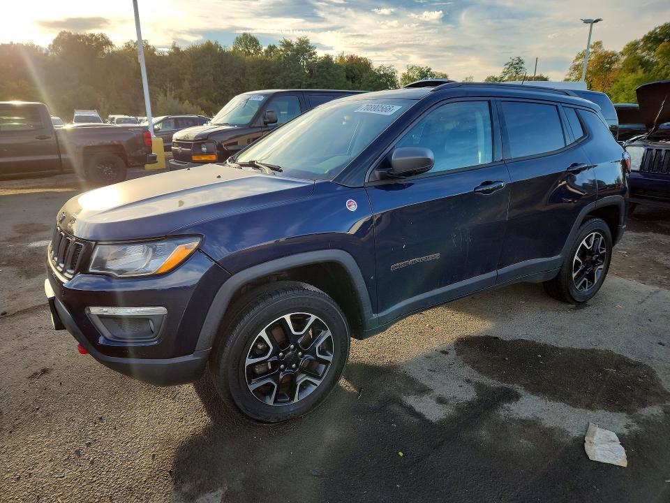 2020 Jeep Compass მანქანა იყიდება აუქციონზე, vin: 3C4NJDDBXLT203314, აუქციონის ნომერი: 70890566