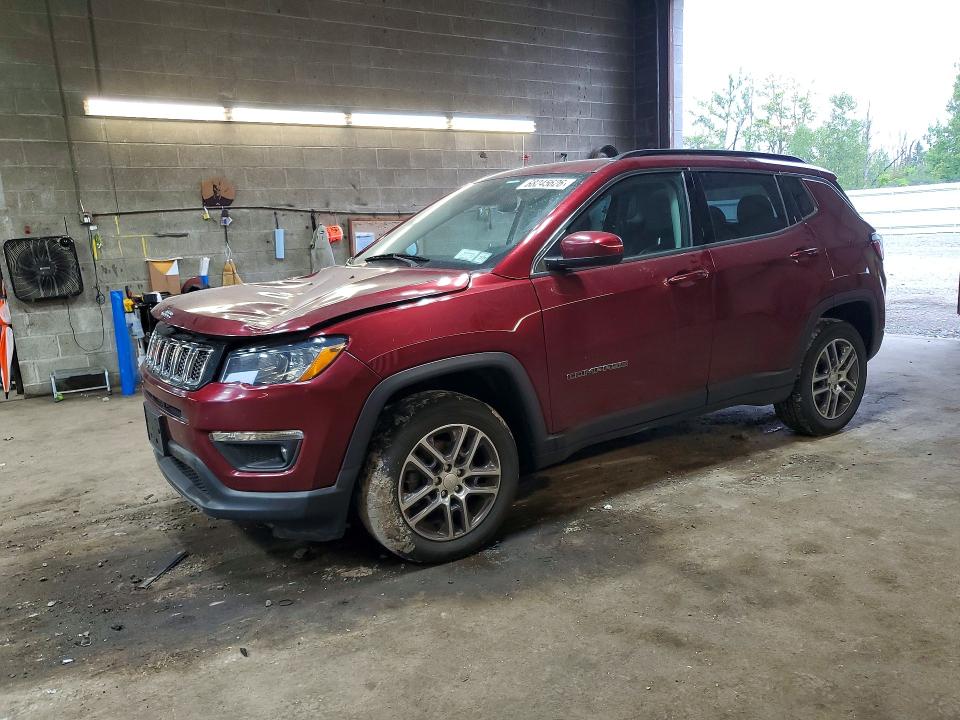 2020 Jeep Compass მანქანა იყიდება აუქციონზე, vin: 3C4NJDBBXLT255321, აუქციონის ნომერი: 68245626
