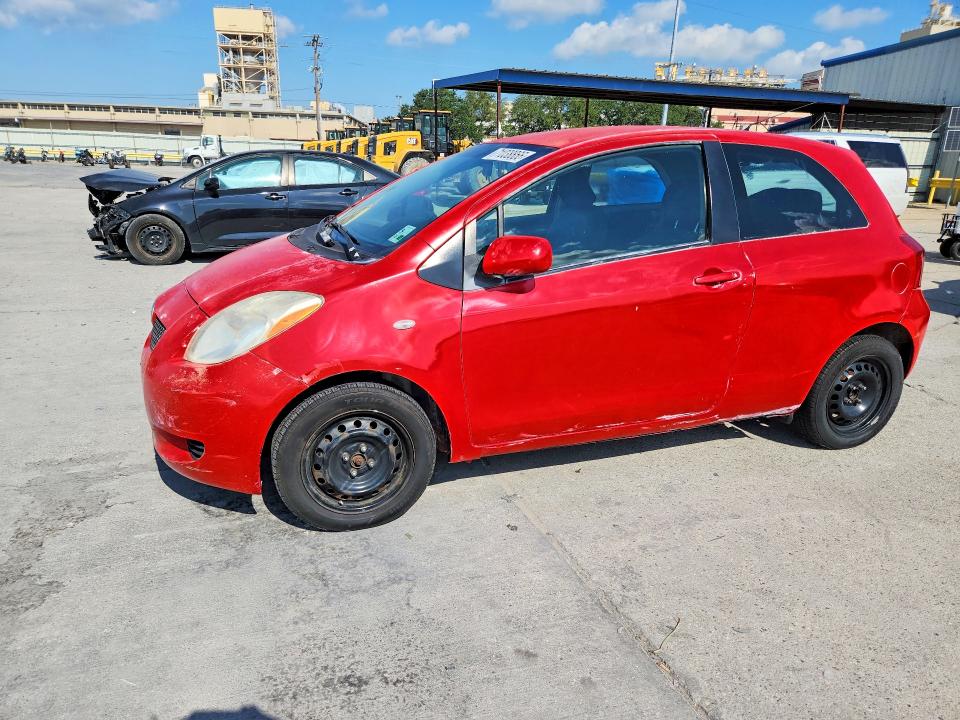 71038866 :رقم المزاد ، JTDJT923175095527 vin ، 2007 Toyota Yaris مزاد بيع