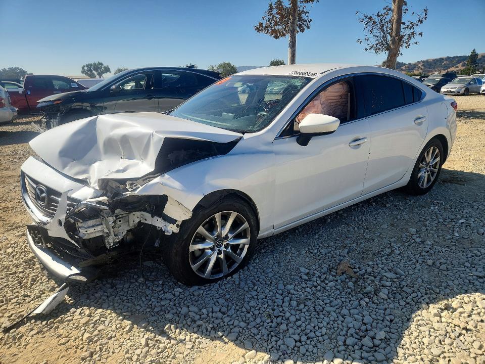 2016 Mazda 6 მანქანა იყიდება აუქციონზე, vin: JM1GJ1U51G1479895, აუქციონის ნომერი: 70066936