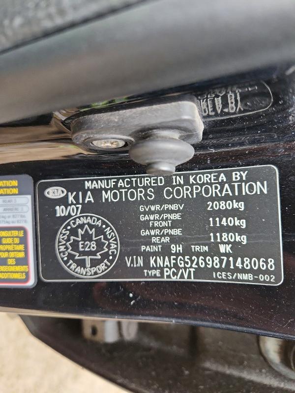 Продажа на аукционе авто 2008 Kia Rondo, vin: KNAFG526987148068, номер лота: 67114056