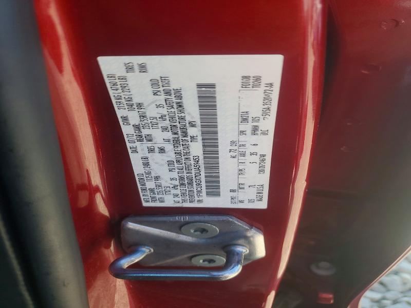 Aukcja sprzedaży 2013 Ford Escape, vin: 1FMCU9GX7DUA59453, numer aukcji: 70122946