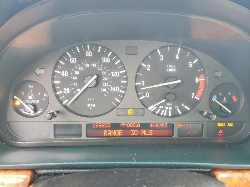 69371316 :رقم المزاد ، WBAGH83441DP22440 vin ، 2001 Bmw 740 مزاد بيع