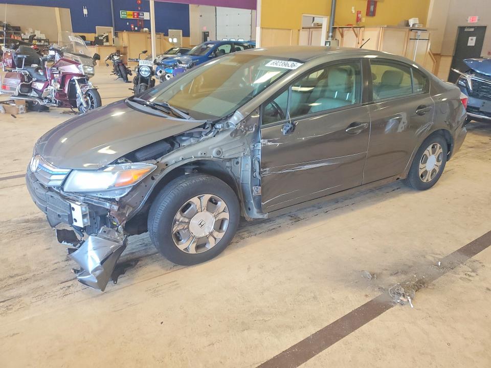 Auction sale of the 2012 Honda Civic, vin: JHMFB4F32CS004796, lot number: 69239636
