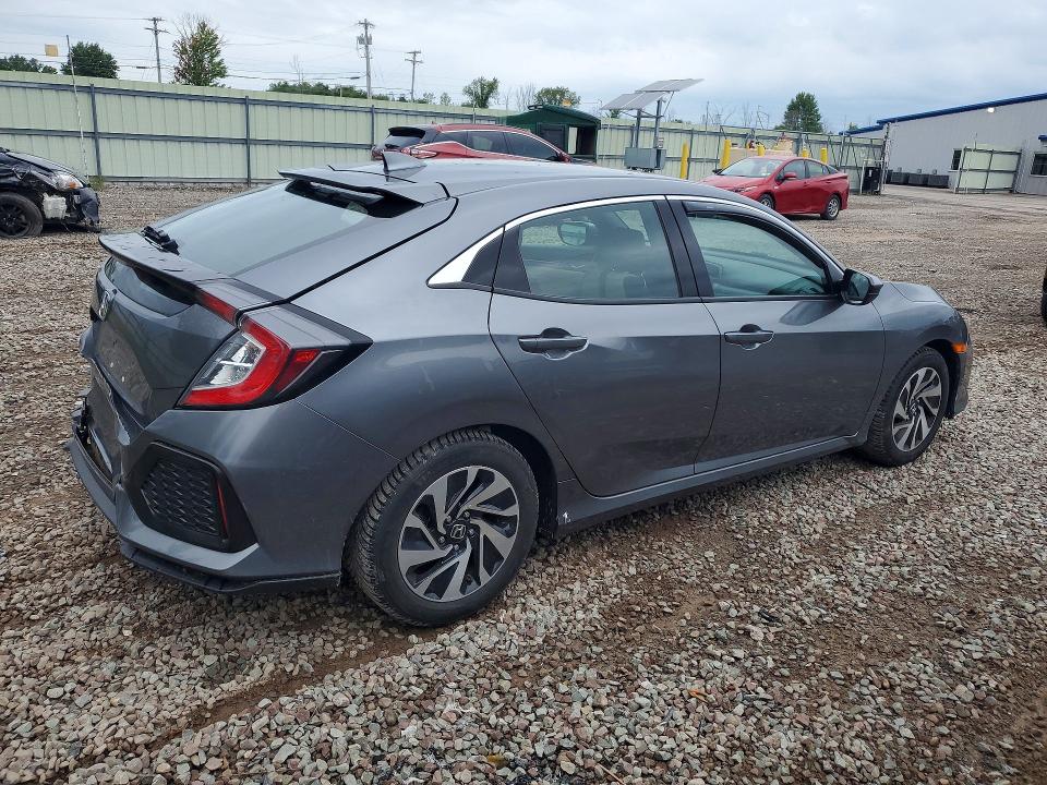 68753236 :رقم المزاد ، SHHFK7H22JU433002 vin ، 2018 Honda Civic مزاد بيع