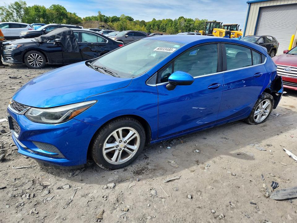 68833466 :رقم المزاد ، 3G1BE6SM4HS523497 vin ، 2017 Chevrolet Cruze مزاد بيع