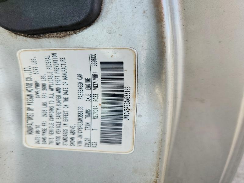 Aukcja sprzedaży 2010 Infiniti G37 Convertible, vin: JN1CV6FE3AM355133, numer aukcji: 67433976