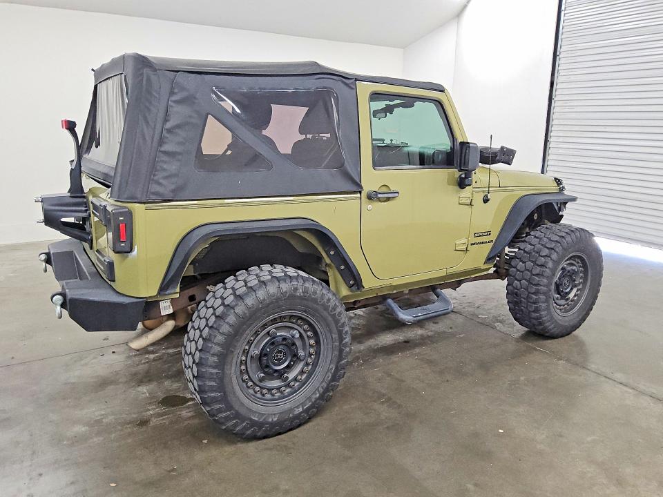 67310506 :رقم المزاد ، 1C4AJWAGXDL693955 vin ، 2013 Jeep Wrangler مزاد بيع