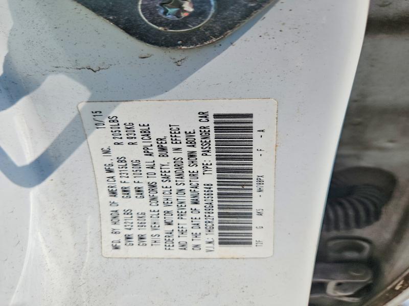 Продажа на аукционе авто 2016 Honda Accord, vin: 1HGCR2F89GA056648, номер лота: 69321256