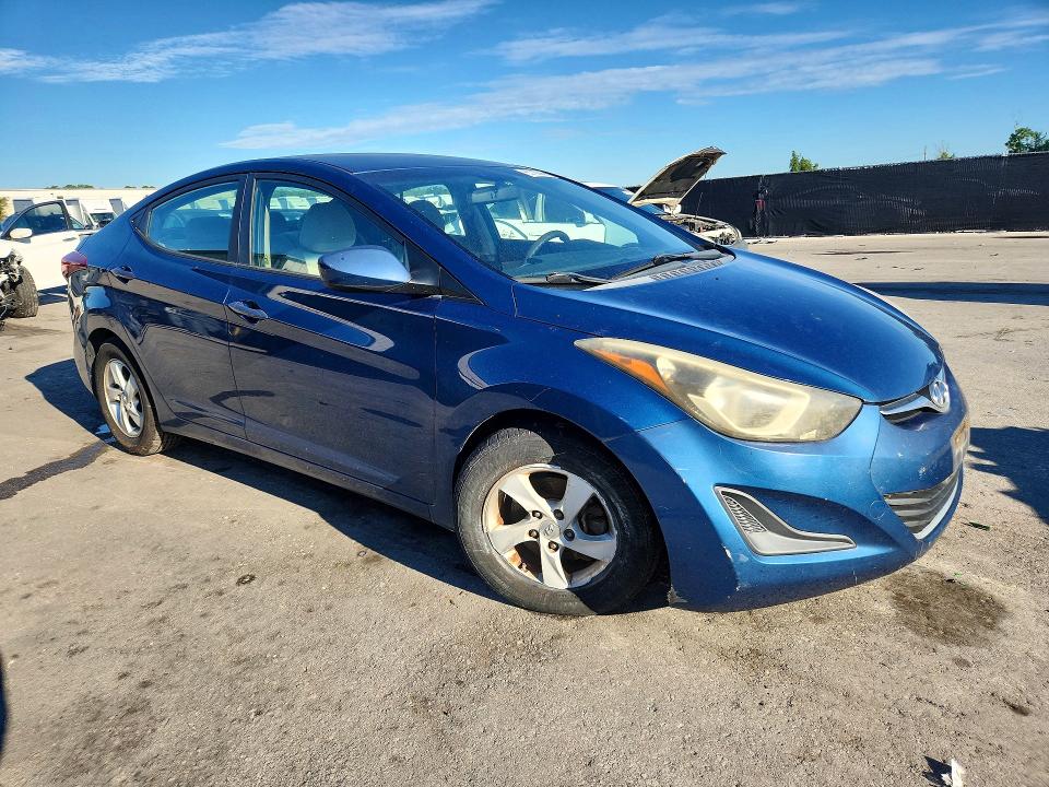 67780066 :رقم المزاد ، KMHDH4AE7EU085393 vin ، 2014 Hyundai Elantra مزاد بيع