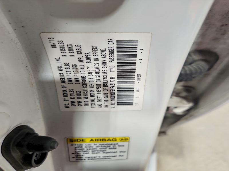 Aukcja sprzedaży 2015 Honda Accord, vin: 1HGCR2F59FA217388, numer aukcji: 69377386