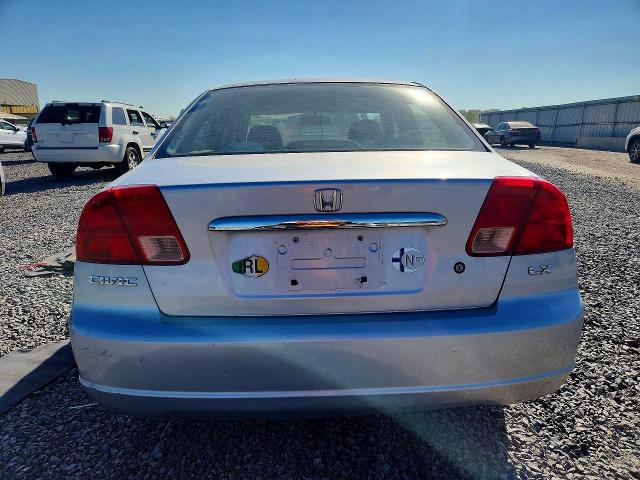 2001 Honda Civic მანქანა იყიდება აუქციონზე, vin: 1HGES16521L064020, აუქციონის ნომერი: 67340606