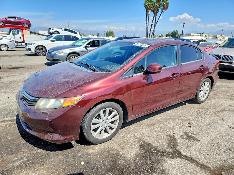 Aukcja sprzedaży 2012 Honda Civic, vin: JHMFB2F82CS001400, numer aukcji: 70673006