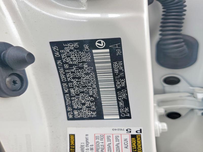 Продажа на аукционе авто 2025 Lexus Ux 300h, vin: JTHYBJAH2S2026712, номер лота: 67718926