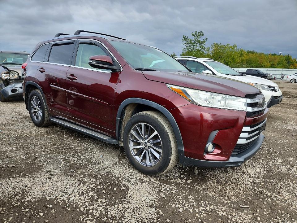 Aukcja sprzedaży 2018 Toyota Highlander, vin: 5TDJZRFH5JS905487, numer aukcji: 71170336