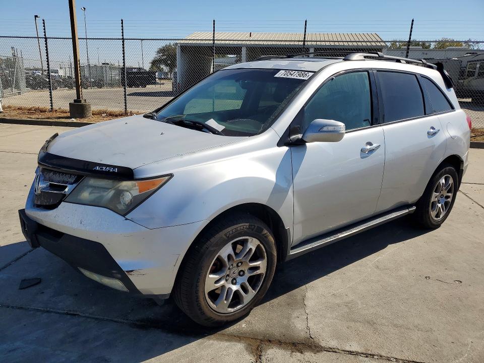 2007 Acura Mdx მანქანა იყიდება აუქციონზე, vin: 2HNYD28497H525150, აუქციონის ნომერი: 70547986