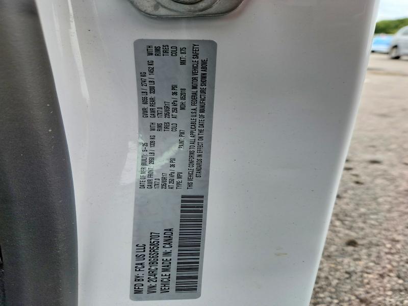 2025 Chrysler Pacifica მანქანა იყიდება აუქციონზე, vin: 2C4RC1BG6SR585707, აუქციონის ნომერი: 70644546