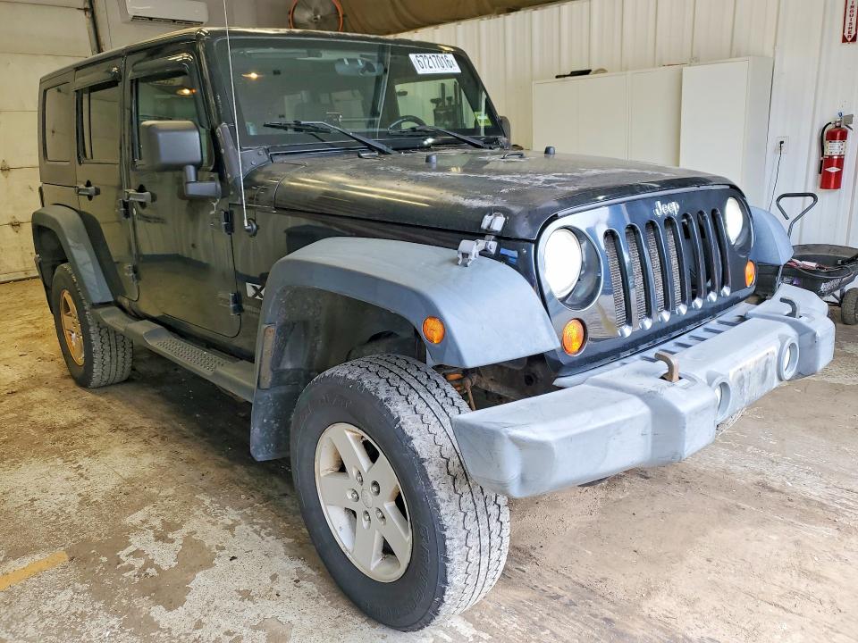 2008 Jeep Wrangler Unlimited მანქანა იყიდება აუქციონზე, vin: 1J4GA39148L612733, აუქციონის ნომერი: 67217016
