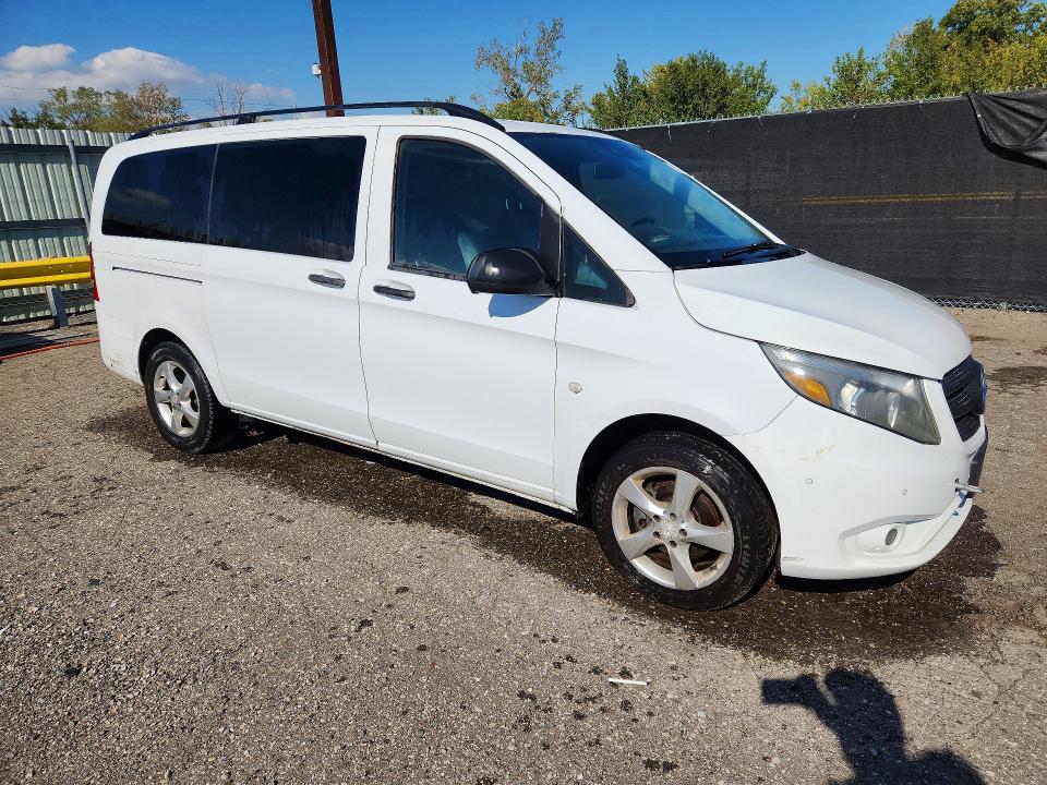 2016 Mercedes-benz Metris მანქანა იყიდება აუქციონზე, vin: WD4PG2EE9G3123126, აუქციონის ნომერი: 70776546