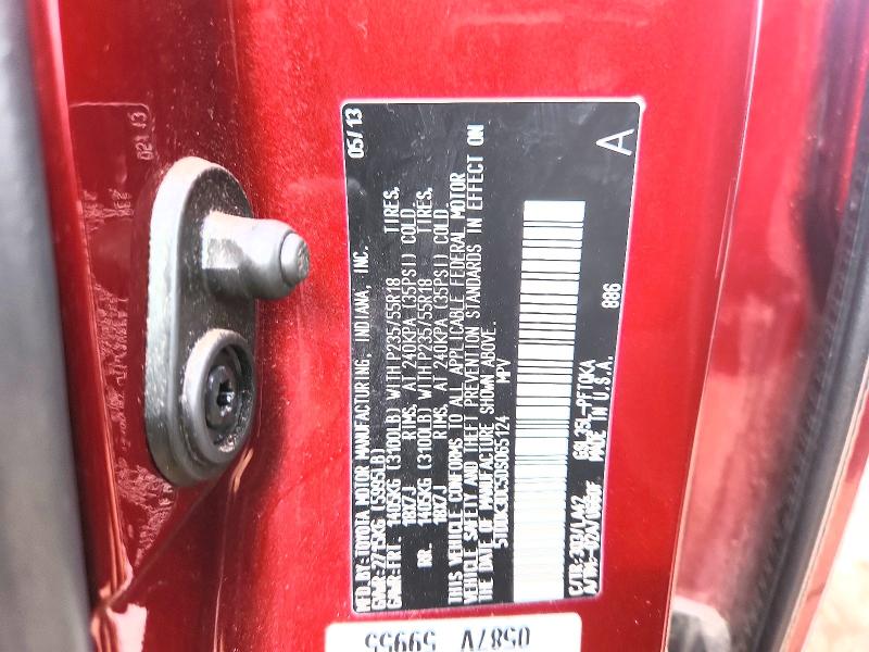 Продаж на аукціоні авто 2013 Toyota Sienna, vin: 5TDDK3DC5DS065124, номер лоту: 69328456