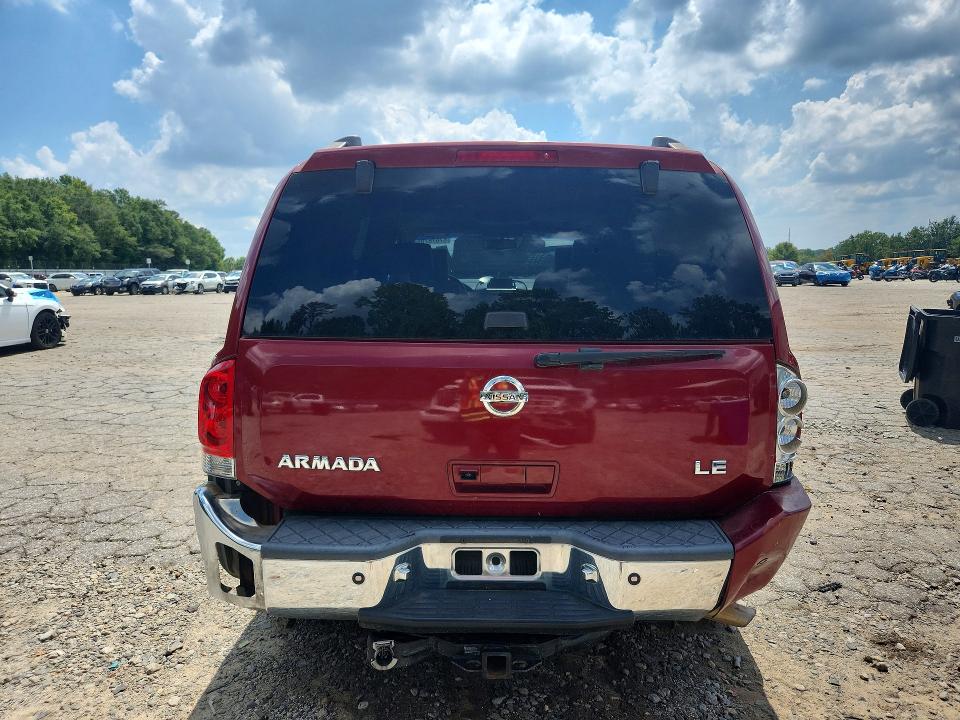Продажа на аукционе авто 2007 Nissan Armada, vin: 5N1BA08C07N700503, номер лота: 67676706