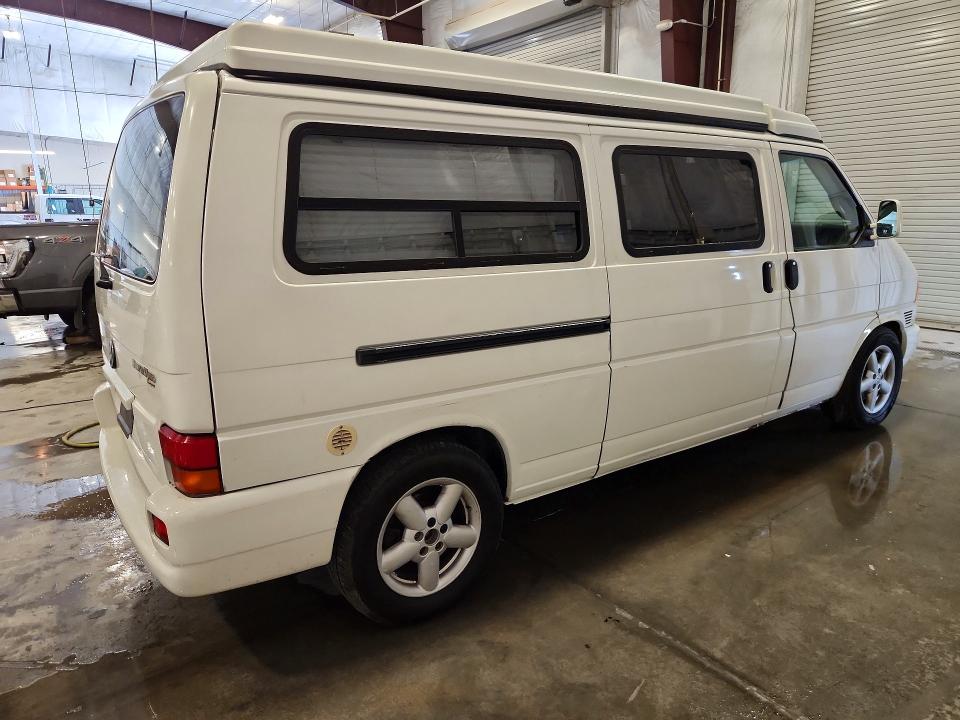 2002 Volkswagen Eurovan მანქანა იყიდება აუქციონზე, vin: WV2EB47092H078120, აუქციონის ნომერი: 67353946