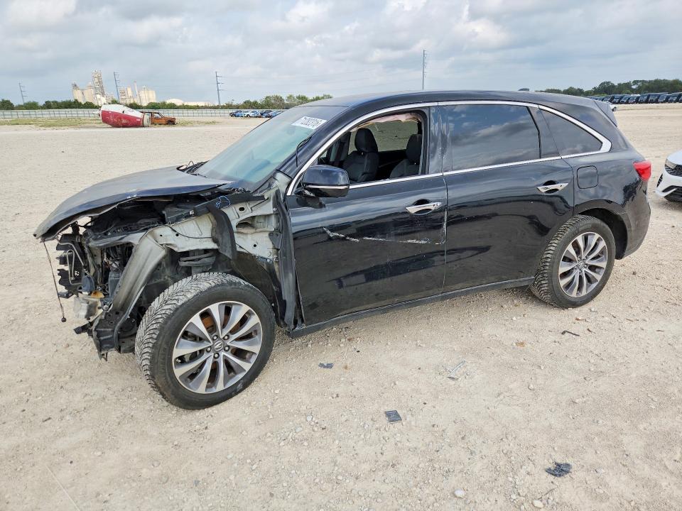 2014 Acura Mdx მანქანა იყიდება აუქციონზე, vin: 5FRYD3H41EB015890, აუქციონის ნომერი: 71282316
