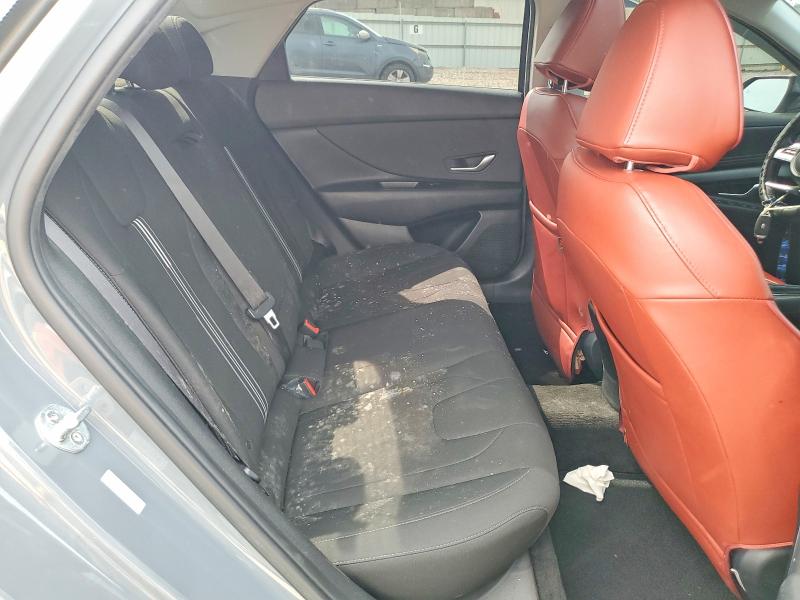 2021 Hyundai Elantra მანქანა იყიდება აუქციონზე, vin: KMHLN4AG7MU155656, აუქციონის ნომერი: 68031586