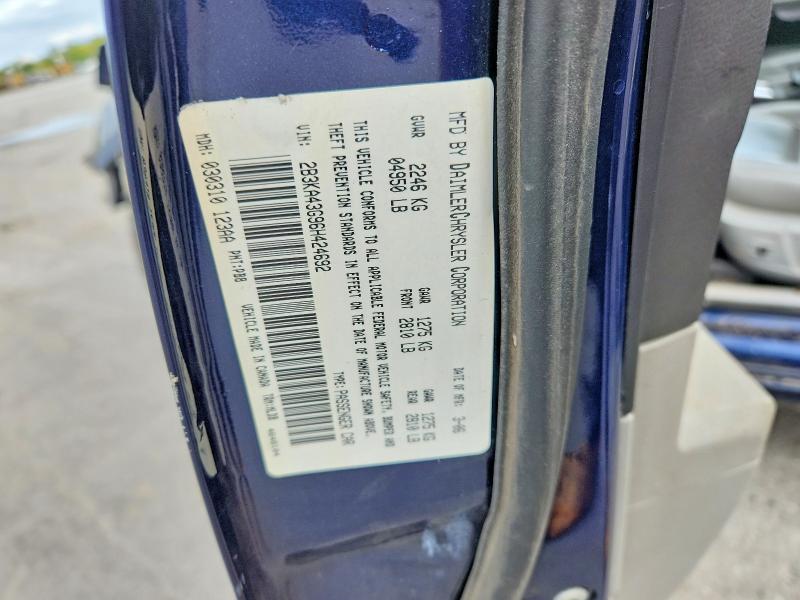 70472116 :رقم المزاد ، 2B3KA43G96H424692 vin ، 2006 Dodge Charger مزاد بيع