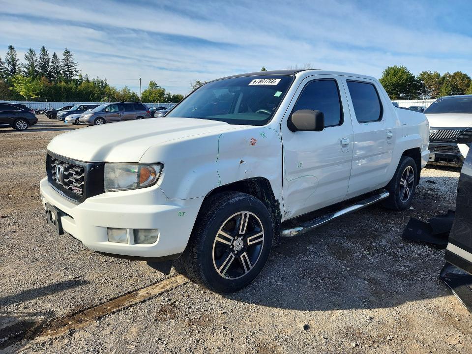 Продаж на аукціоні авто 2013 Honda Ridgeline, vin: 5FPYK1F70DB502593, номер лоту: 67881766