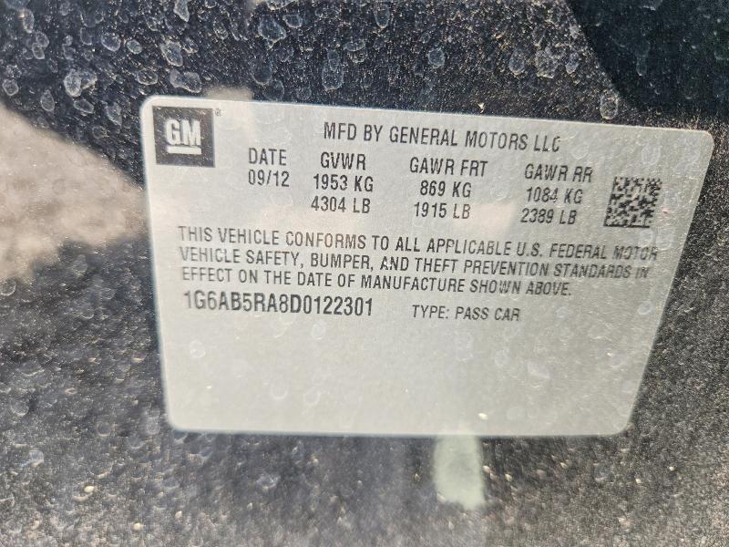 Продажа на аукционе авто 2013 Cadillac Ats, vin: 1G6AB5RA8D0122301, номер лота: 68679696