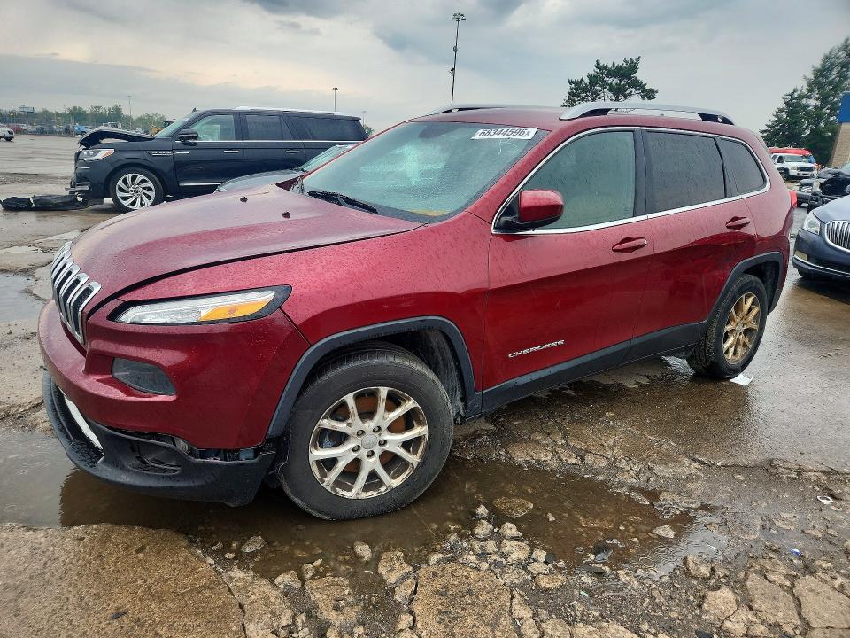 68344596 :رقم المزاد ، 1C4PJMCB2GW254400 vin ، 2016 Jeep Cherokee مزاد بيع