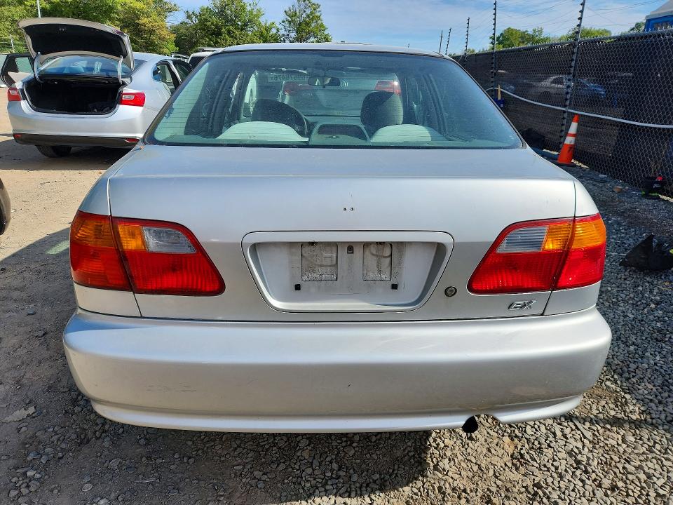 1999 Honda Civic მანქანა იყიდება აუქციონზე, vin: 1HGEJ8640XL022229, აუქციონის ნომერი: 69578476