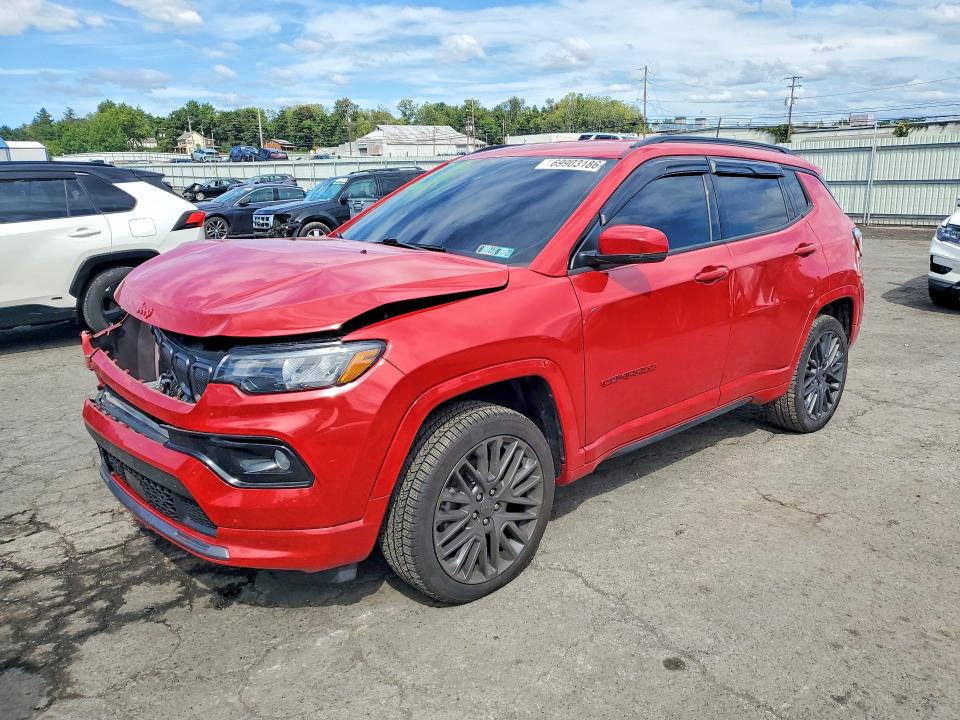 2022 Jeep Compass მანქანა იყიდება აუქციონზე, vin: 3C4NJDCBXNT197731, აუქციონის ნომერი: 69903186