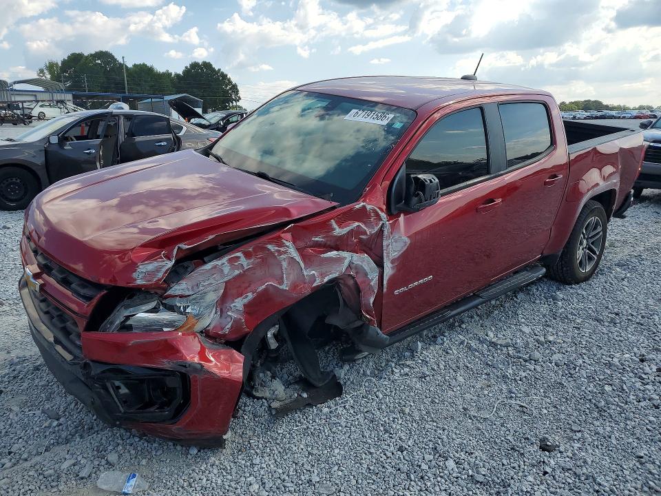 67191586 :رقم المزاد ، 1GCGSBEN0M1285808 vin ، 2021 Chevrolet Colorado مزاد بيع