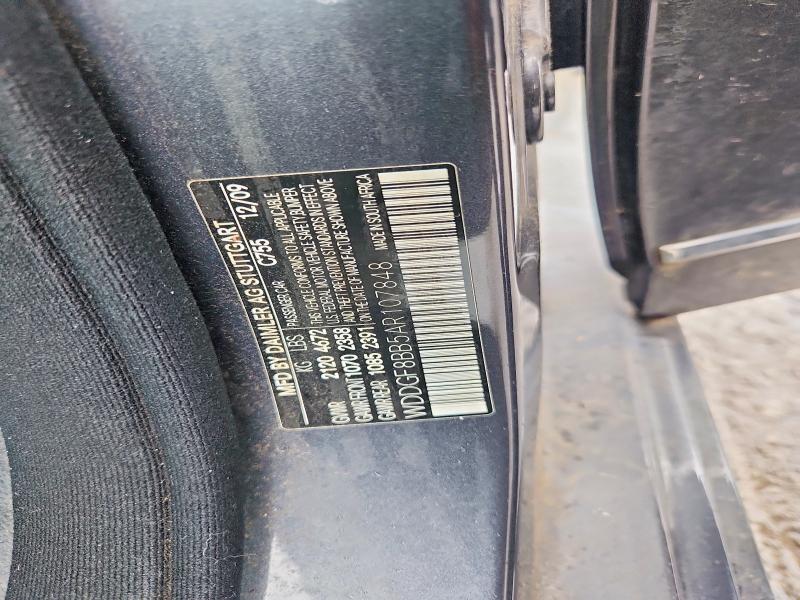 69916106 :رقم المزاد ، WDDGF8BB5AR107848 vin ، 2010 Mercedes-benz C مزاد بيع