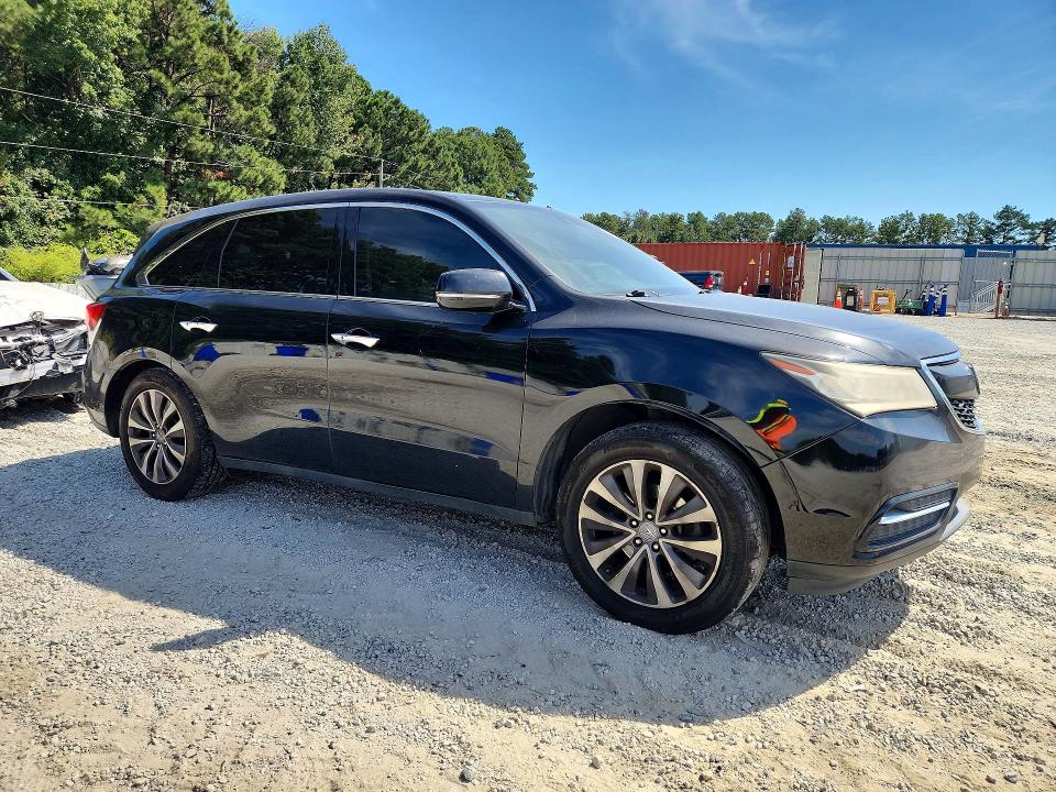 70469686 :رقم المزاد ، 5FRYD4H44EB001469 vin ، 2014 Acura Mdx مزاد بيع