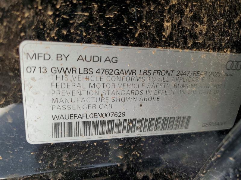 Aukcja sprzedaży 2014 Audi A4, vin: WAUEFAFL0EN007629, numer aukcji: 67027326