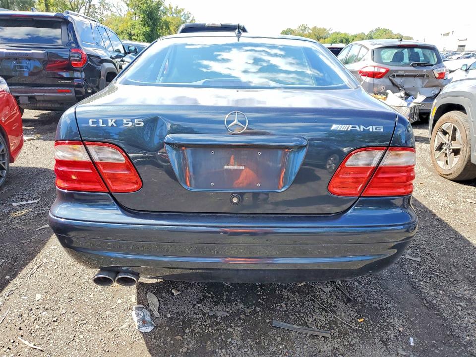 Aukcja sprzedaży 2002 Mercedes-benz Clk, vin: WDBLJ74G62T103384, numer aukcji: 68758226