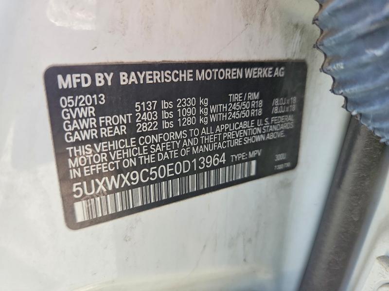 Aukcja sprzedaży 2014 Bmw X3, vin: 5UXWX9C50E0D13964, numer aukcji: 69390506