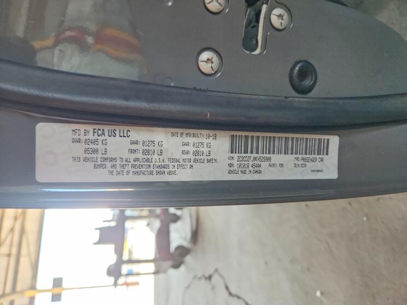 Aukcja sprzedaży 2019 Dodge Challenger, vin: 2C3CDZFJ0KH525908, numer aukcji: 68722956